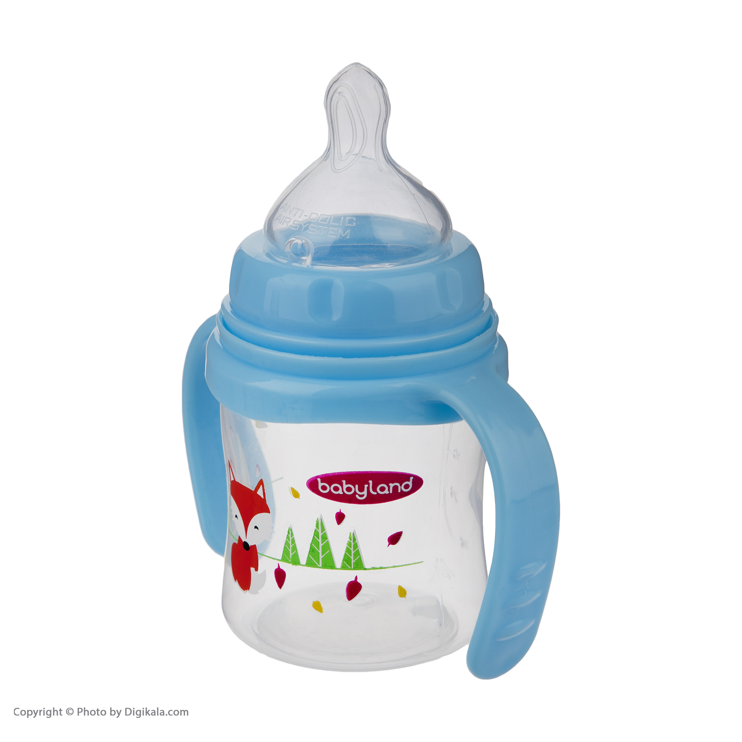 شیشه شیر بیبی لند مدل 408 گنجایش 150 میلی لیتر