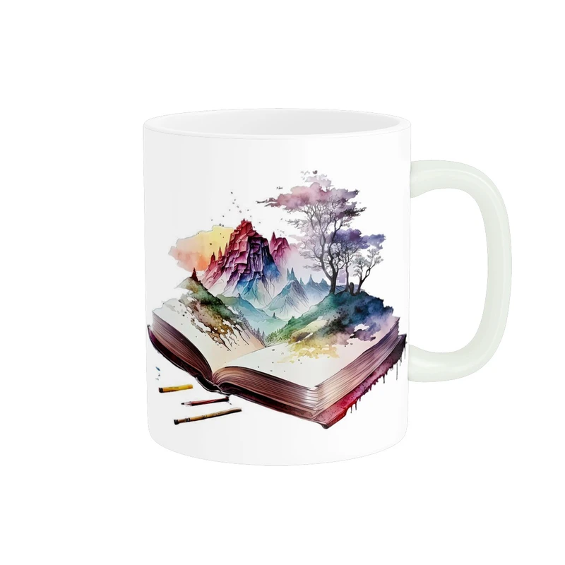 ماگ پاد آفرین مدل کتاب هنری کد 112