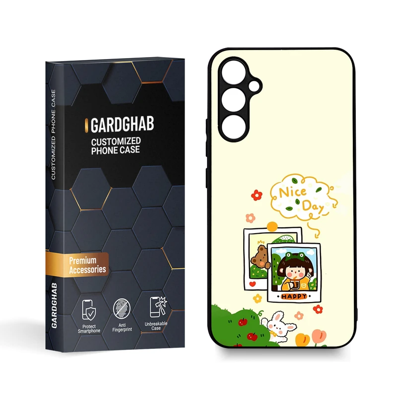 کاور گارد قاب مدل دورژله ای دخترانه مناسب برای گوشی موبایل سامسونگ Galaxy A34