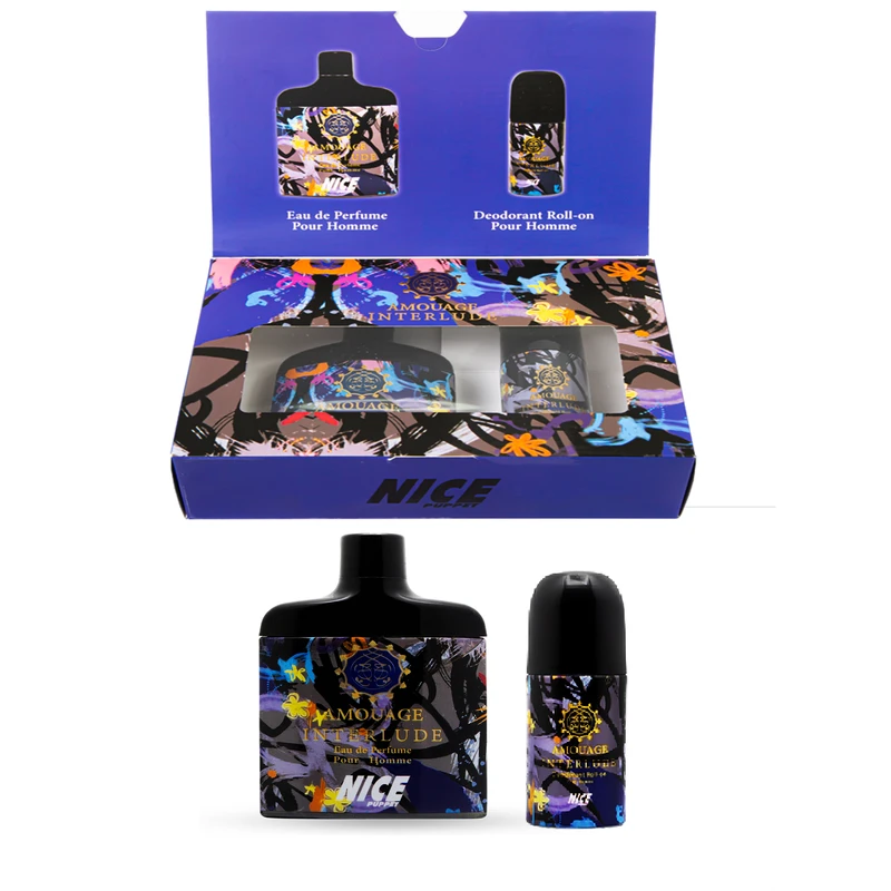 عکس شماره 4 : ست ادو پرفیوم مردانه نایس پاپت مدل mouagae حجم 82 میلی لیتر