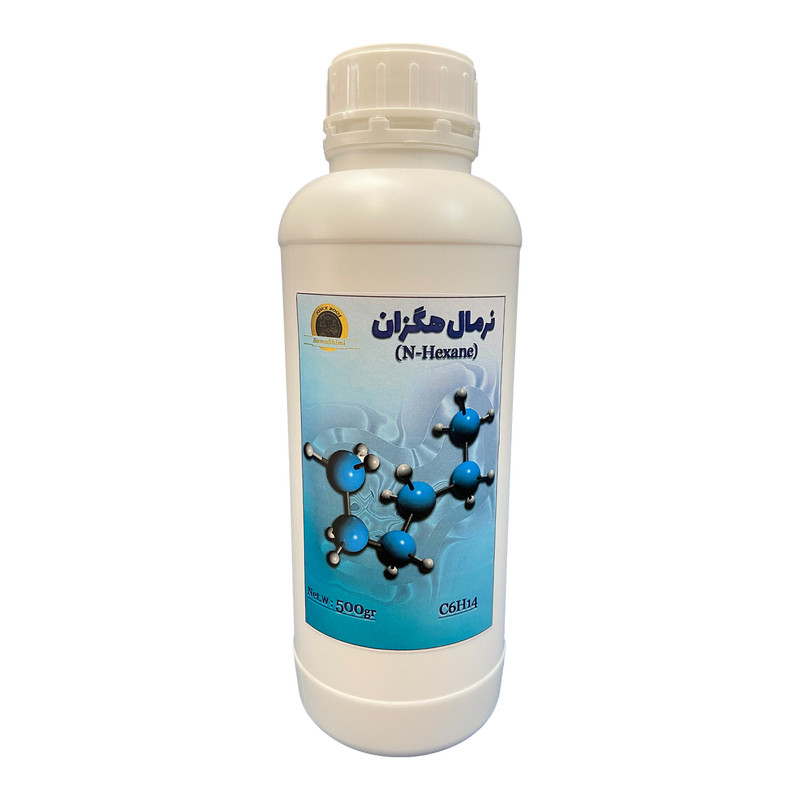 مایع نرمال هگزان مدل n-Hexane کد 943 وزن 500 گرم