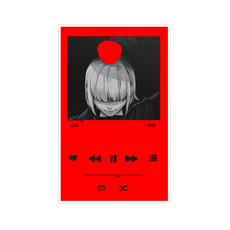 استیکر لپ تاپ ماسا دیزاین طرح موزیک مدل STK985