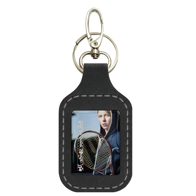 جاکلیدی چرمی مدل ورزش تنیس کد 1