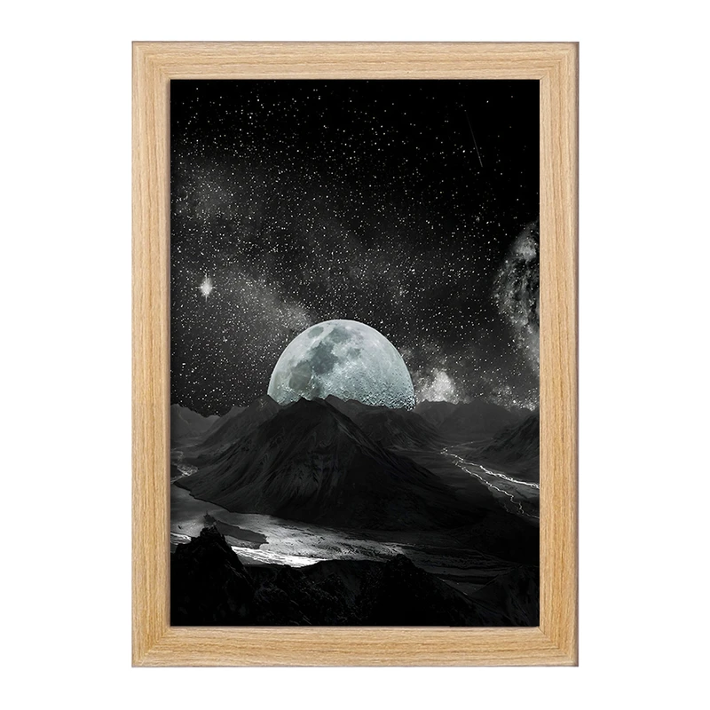 تابلو خندالو مدل کهکشان (galaxy) کد F6716