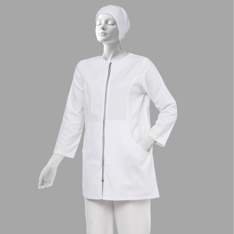 ست روپوش و کلاه پزشکی زنانه ویرا هلث مدل الیزه