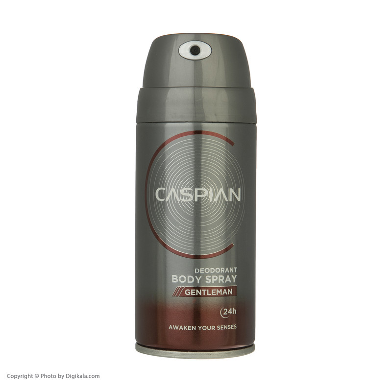 اسپری بدن مردانه کاسپین مدل GENTLEMAN حجم 150 میلی لیتر