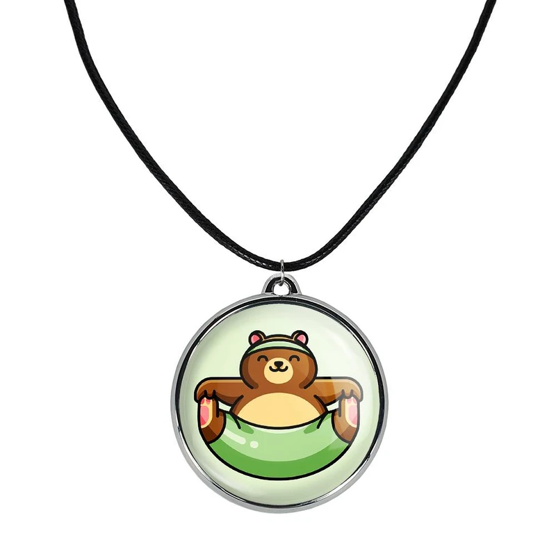 گردنبند خندالو مدل حیوانات بامزه خرس کد 2838528386