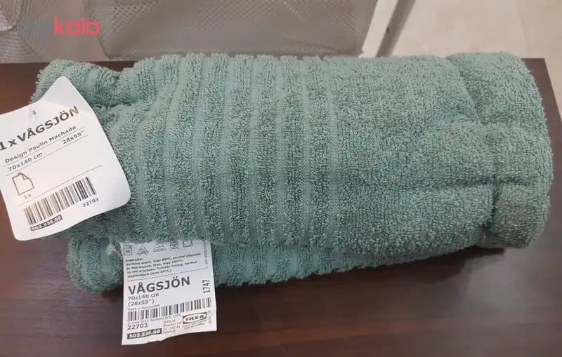 حوله حمام ایکیا مدل VAGSJON سایز 140x70 سانتی‌متر