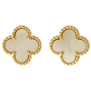 گوشواره میخی زنانه مدل ونکلیف گل