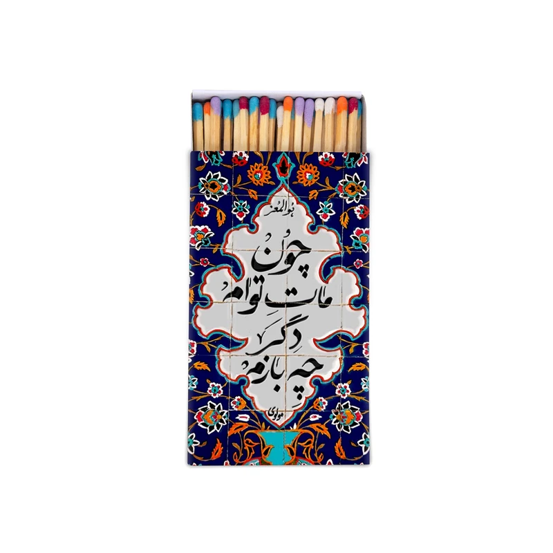 کبریت طرح سنتی مدل گلدن مچ کد GS4