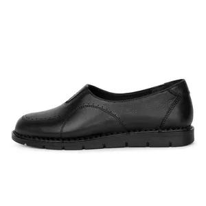 کفش روزمره زنانه چرم کروکو مدل 100200200029