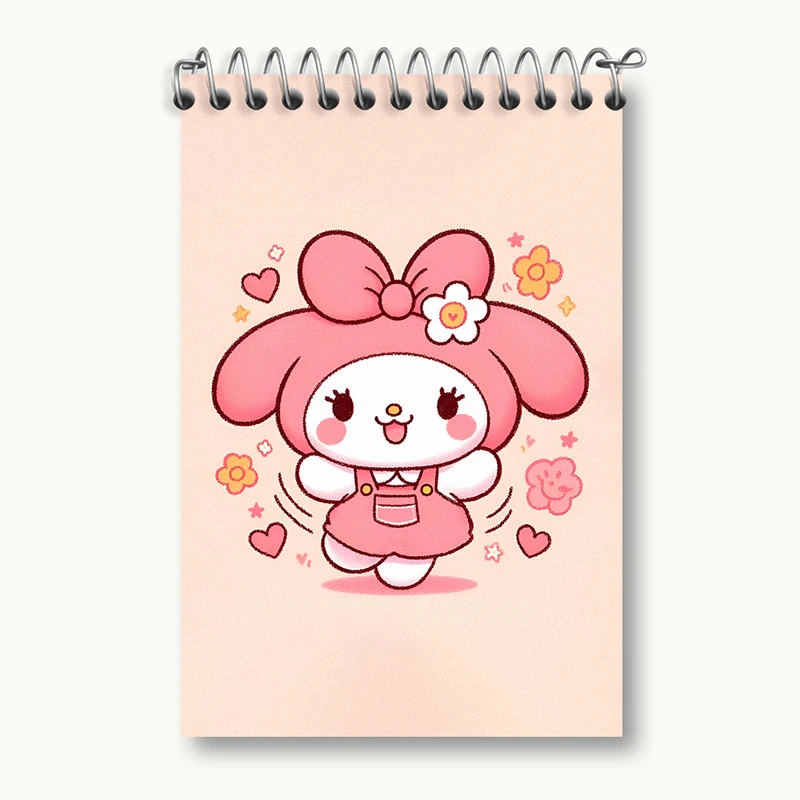 دفتر یادداشت 50 برگ خندالو طرح ملودی (Melody) کد N5249