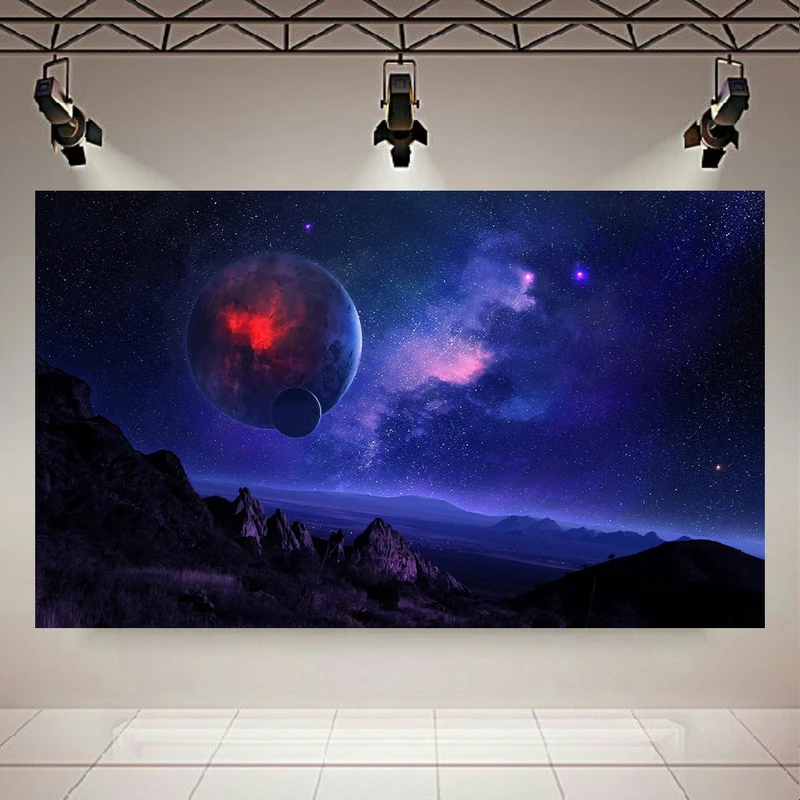  پوستر طرح کهکشان مدل سیارات کد AR3058374