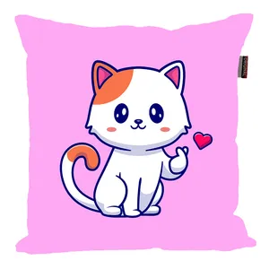 کوسن کودک پاد آفرین مدل گربه کوچولو طرح کیوت کد 476