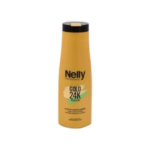 nelly gold 24k keratin hair shampoo 400 ml