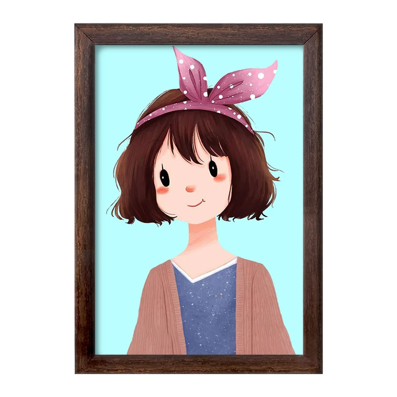 تابلو خندالو طرح دخترانه فانتزی کد 25752