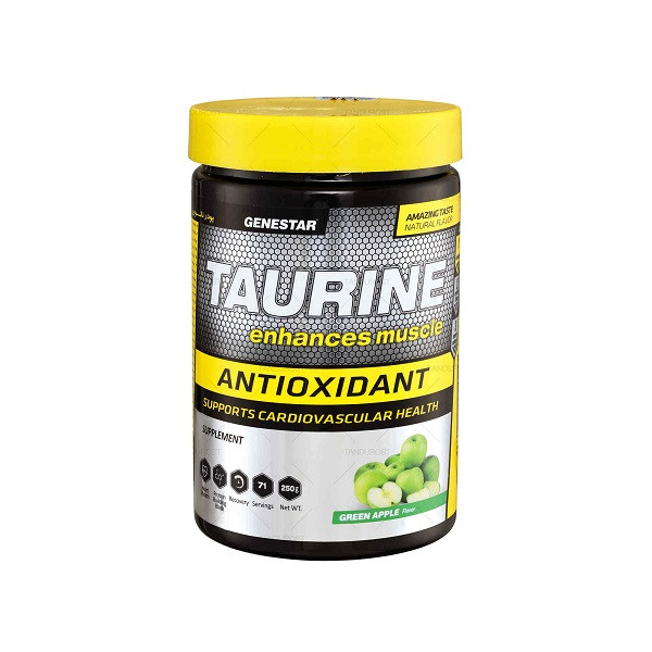 پودر تائورین ژن استار - 250 گرم پودر تائورین ژن استار - 250 گرم