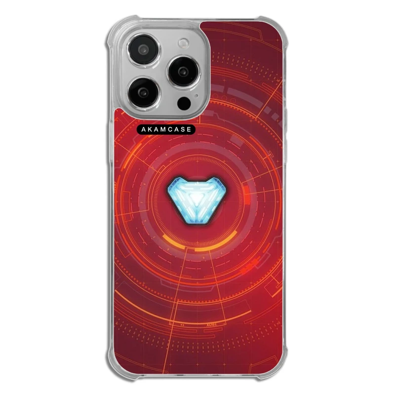 کاور آکام مدل AMCWTA14PROMAX-IRON MAN7 مناسب برای گوشی موبایل اپل iPhone 14 Pro Max