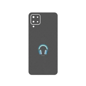 MAHOOT Minimal Headphone Icon Cover Sticker for Samsung Galaxy F12