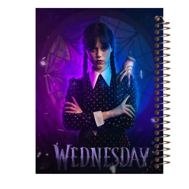 دفتر زبان 60 برگ مدل Wednesday کد L280