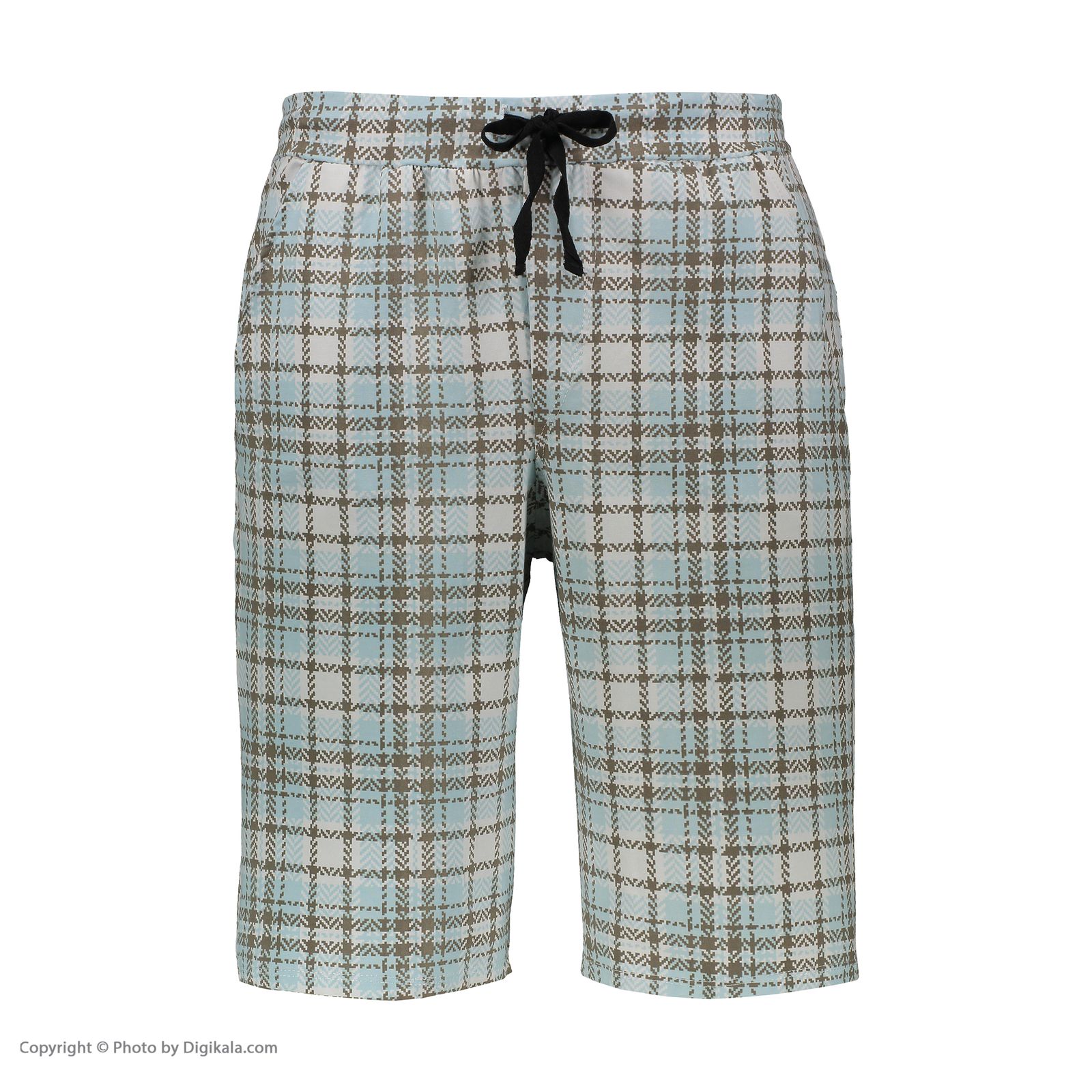 ست تی شرت آستین کوتاه و شلوارک مردانه ناربن مدل 1521300_7051 رنگ آبی روشن - - 3