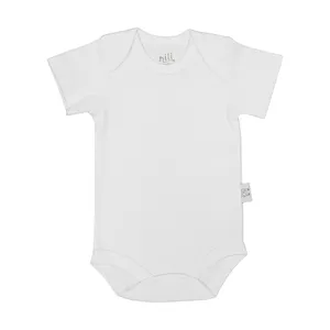 بادی آستین کوتاه نوزادی نیلی مدل 232