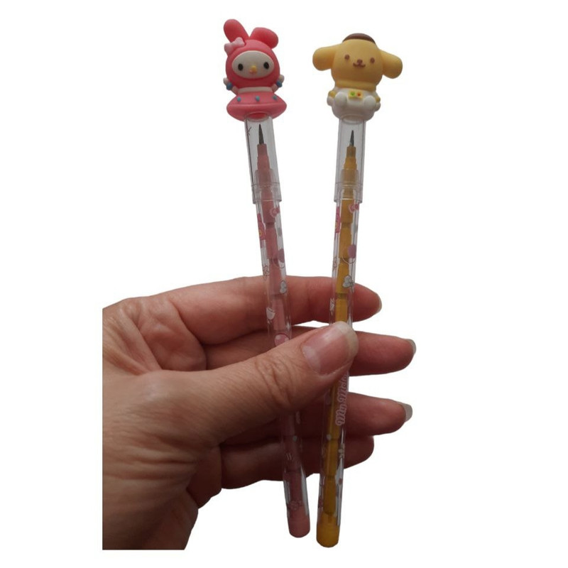 مداد فشنگی مدل ملودی کد 03 مجموعه 2 عددی