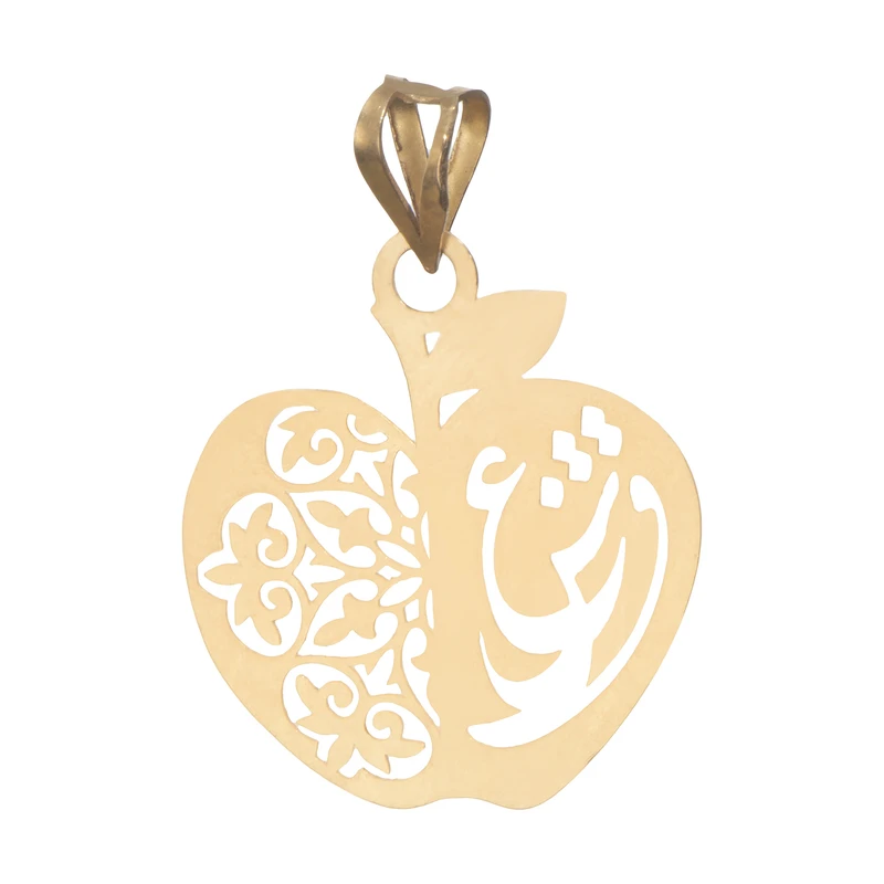 آویز گردنبند طلا 18 عیار زنانه نیکان گلد طرح NH 2135