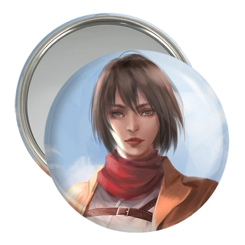 آینه جیبی خندالو مدل میکاسا اکرمن انیمه اتک آن تایتان Attack on Titan  کد 18549