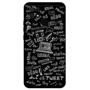 Megafone Social Media 1898 Cover For Xiaomi Poco C40