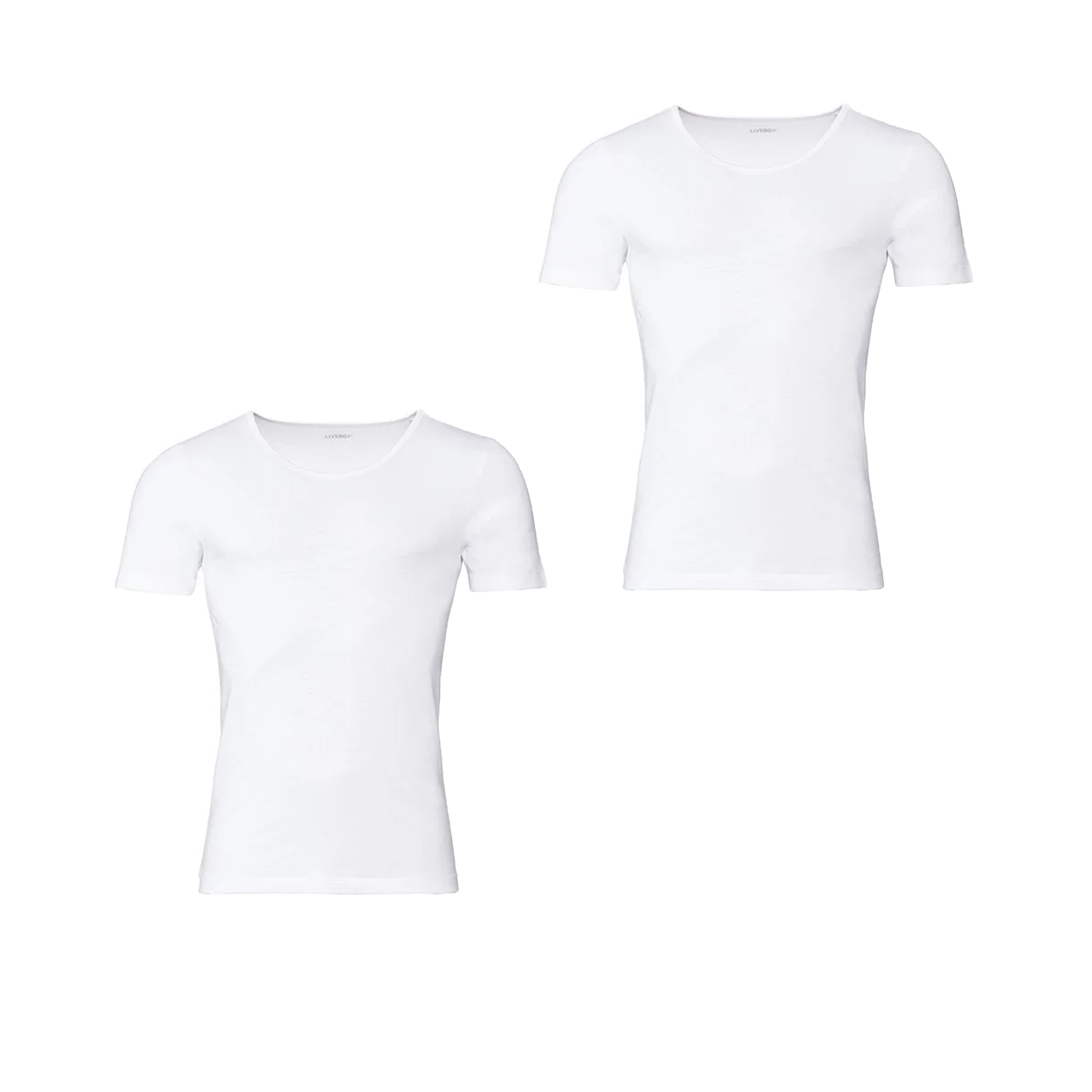 زیرپوش آستین دار مردانه لیورجی مدل T-SHM-11 بسته دو عددی