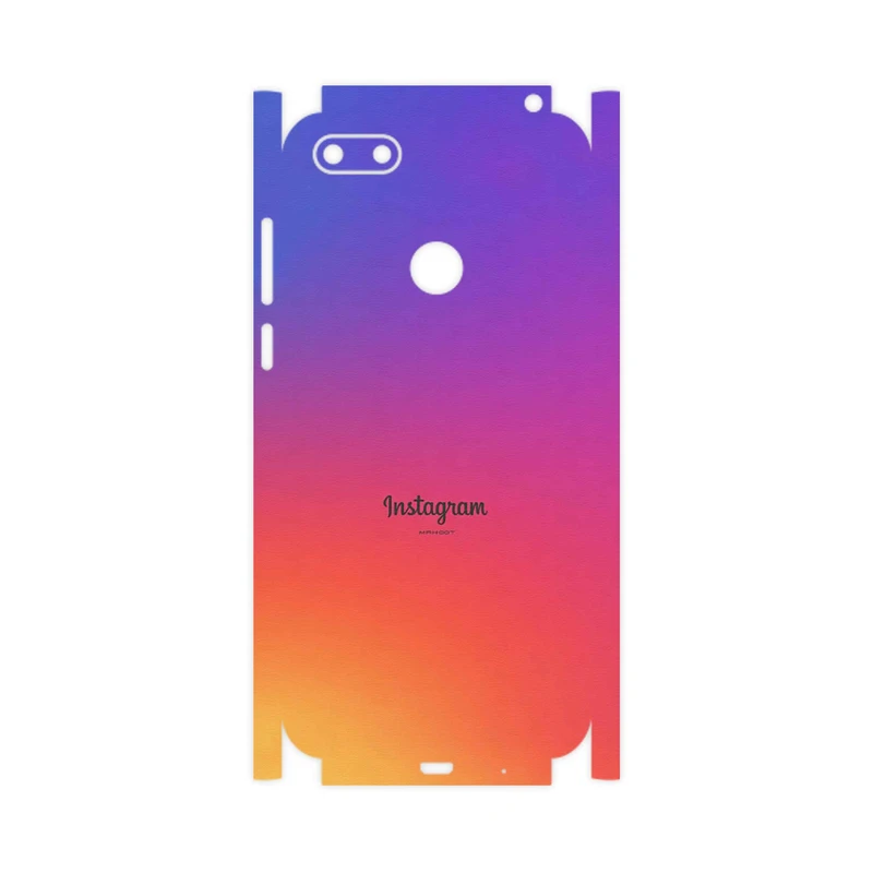 برچسب پوششی ماهوت مدل Instagram-FullSkin مناسب برای گوشی موبایل موتورولا Moto E6 Play