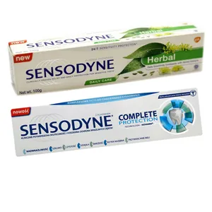 خمیر دندان سنسوداین مدل هربال حجم 75 میلی لیتر به همراه خمیر دندان سنسوداین مدل Complete Protaction