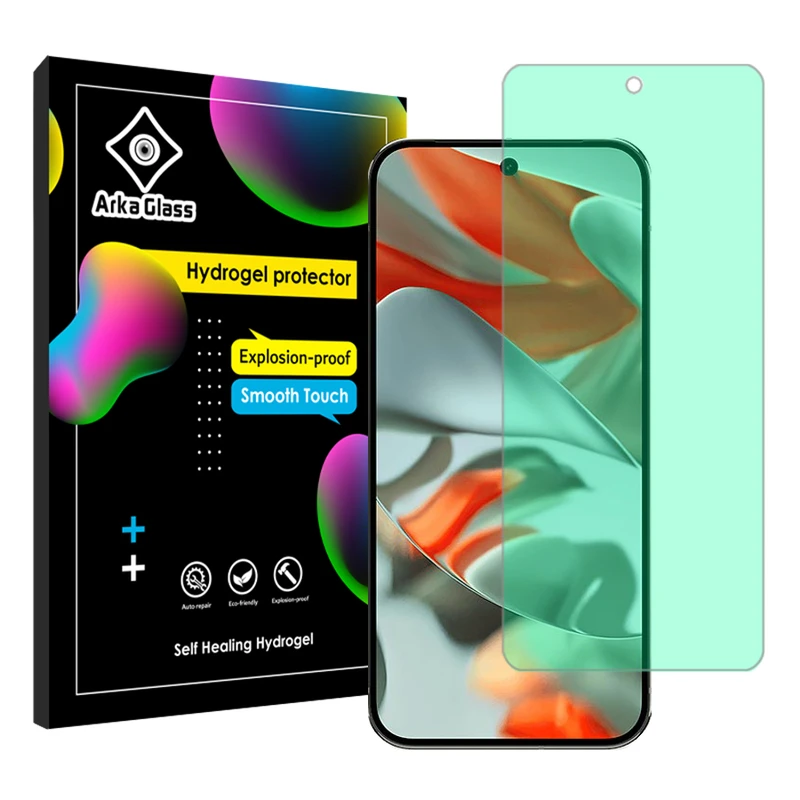 محافظ صفحه نمایش گرین لایت آرکا گلس مدل Tough مناسب برای گوشی موبایل گوگل Pixel 9 Pro XL