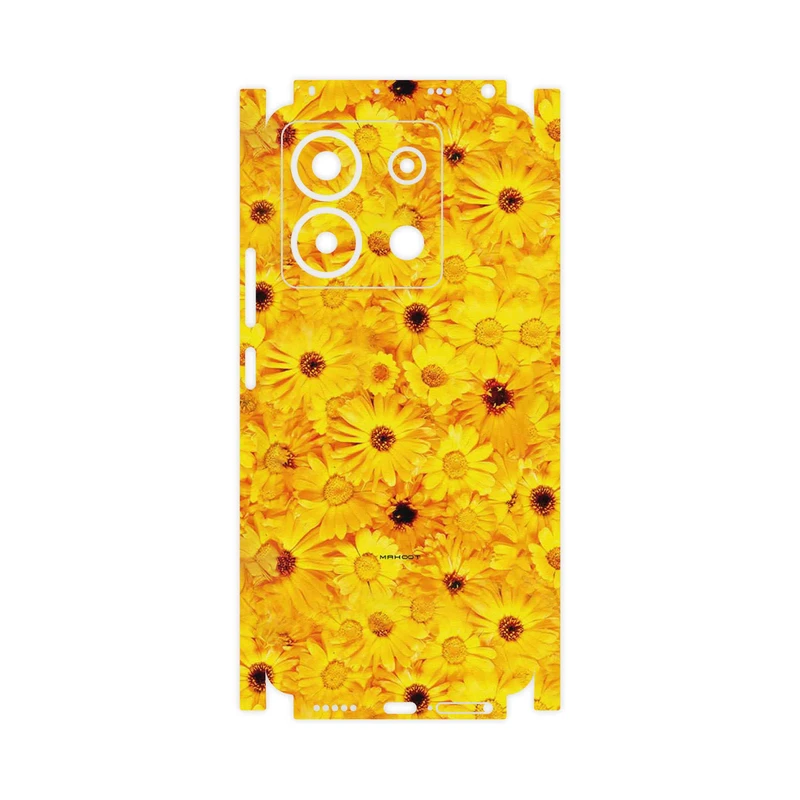 برچسب پوششی ماهوت مدل Yellow_Flower-FullSkin مناسب برای گوشی موبایل شیائومی Poco X6