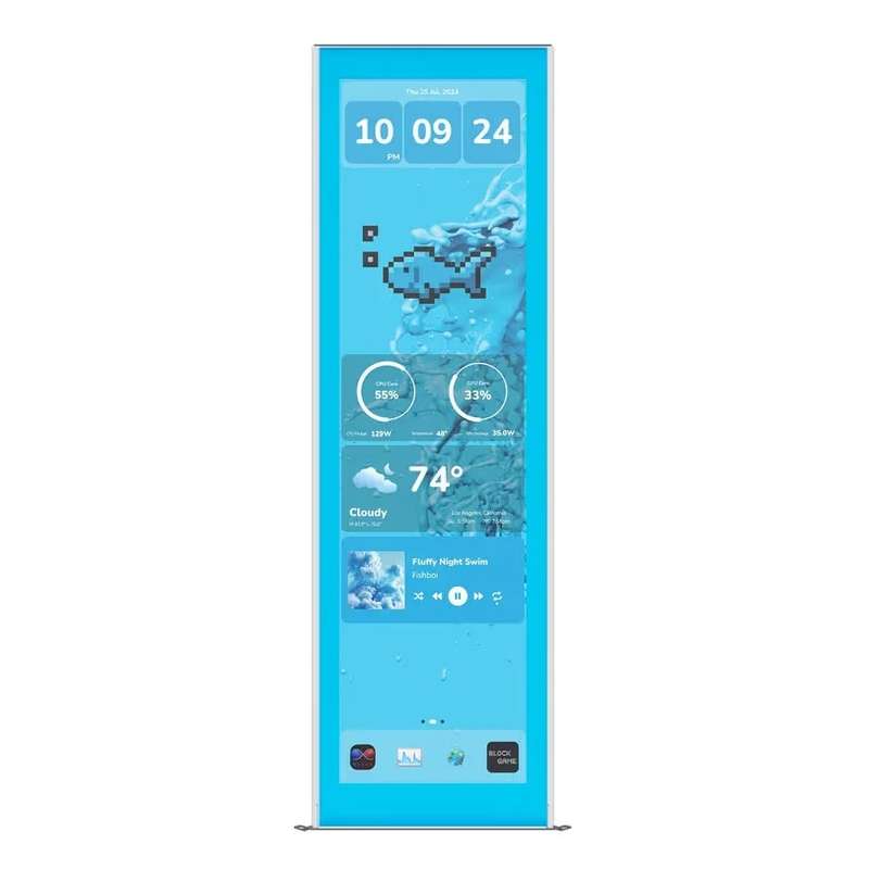 کیوسک لمسی 14 اینچ اینچ هایت مدل Y70 TOUCH BLUEBERRY MILK