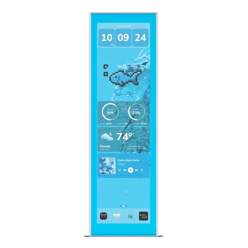 کیوسک لمسی 14 اینچ اینچ هایت مدل Y70 TOUCH BLUEBERRY MILK