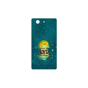 MAHOOT Collage of Earth Face Cover Sticker for Sony Xperia Z3 Compact