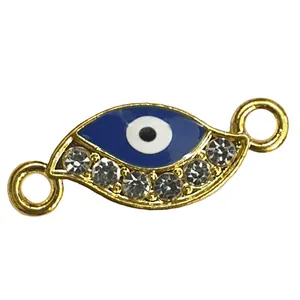 آویز دستبند مدل چشم و نظر نگین دار AD 422