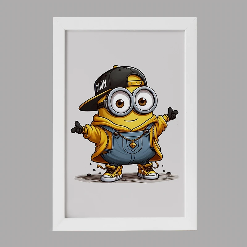 تابلو خندالو مدل مینیون‌ها (Minions) کد F3629