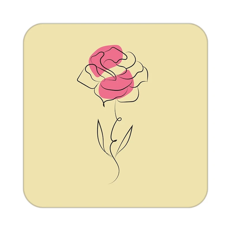 زیر لیوانی کاکتی طرح عاشقانه مدل mp38810