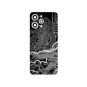 MAHOOT Black_Printed_Circuit_Board Cover Sticker for Xiaomi Redmi 12