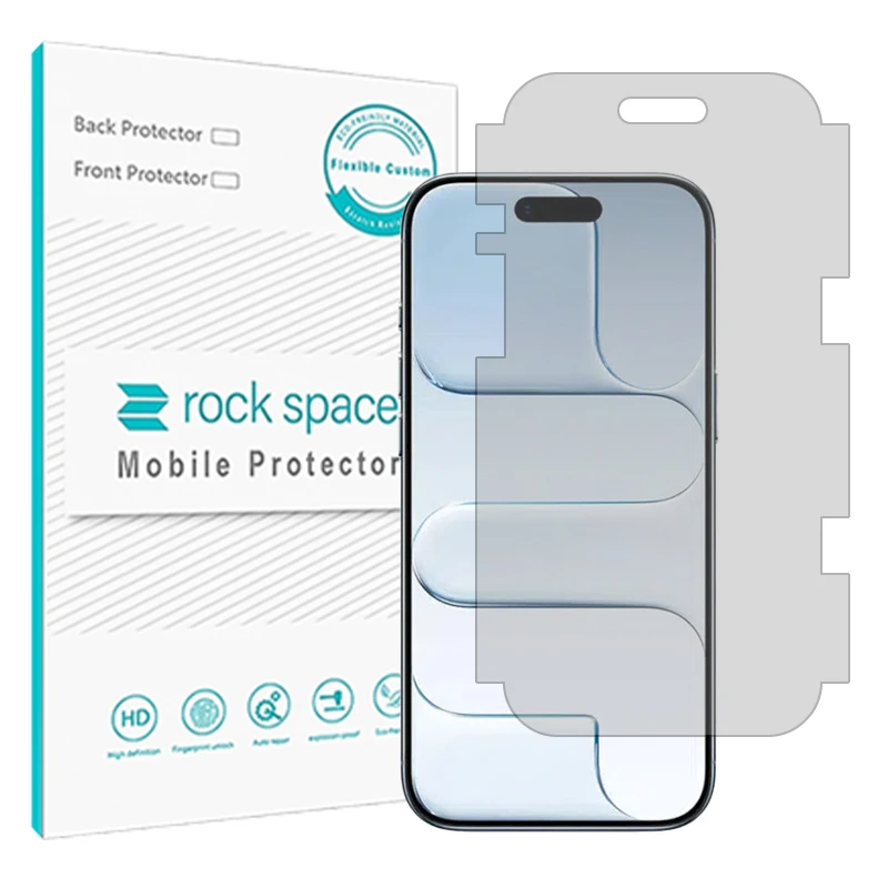 محافظ صفحه نمایش مات راک اسپیس مدل Resistant مناسب برای گوشی موبایل اپل iPhone 17 Air