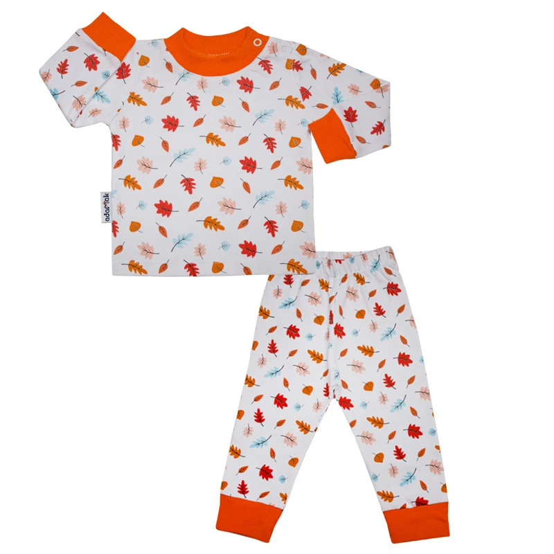 ست تی شرت و شلوار راحتی نوزادی آدمک کد 110056