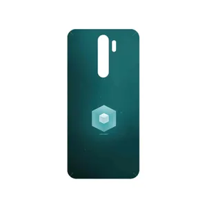 MAHOOT Minimal Cube icon Cover Sticker for Xiaomi Redmi Note 8 Pro