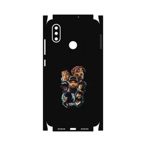 MAHOOT Great Rappers Digital Art-FullSkin Cover Sticker for Xiaomi Mi 8