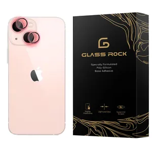 محافظ لنز دوربین گلس راک مدل LSR-Glass مناسب برای گوشی موبایل اپل iPhone 13 mini