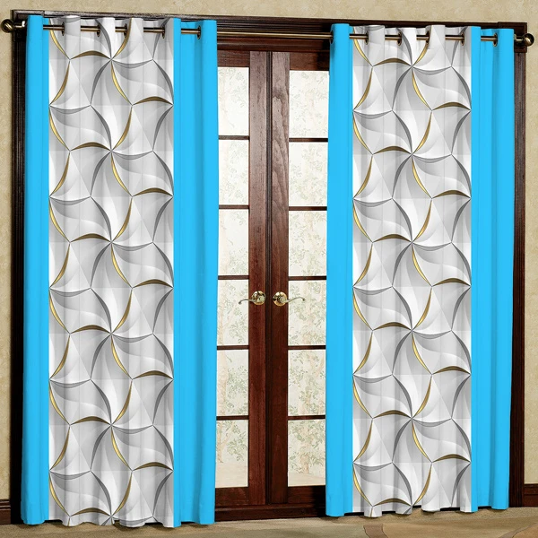 پرده مدل مخمل پانچی کد 7673 سایز 280x140 سانتی متر