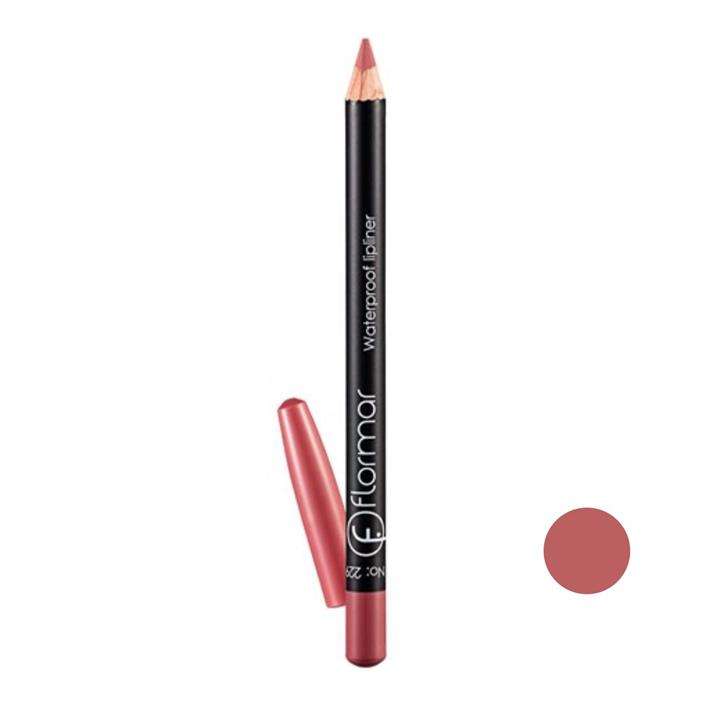 مداد لب فلورمار مدل waterproof lipliner شماره 229