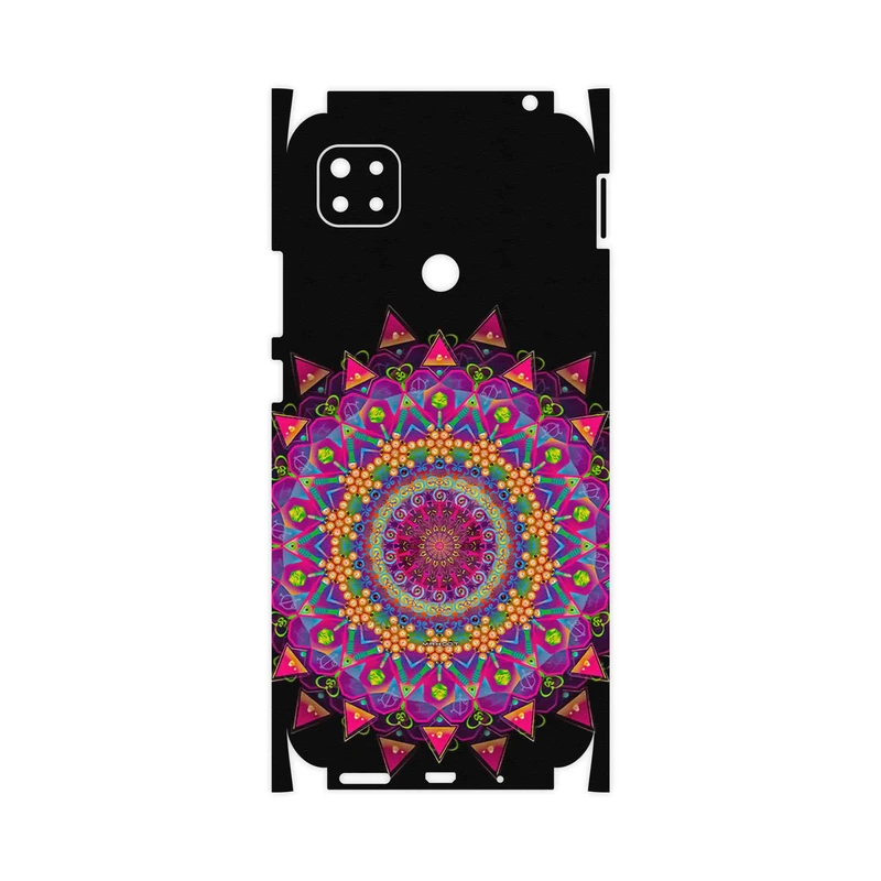 برچسب پوششی ماهوت مدل Mandala Design 5-FullSkin مناسب برای گوشی موبایل شیائومی Redmi 9 Activ